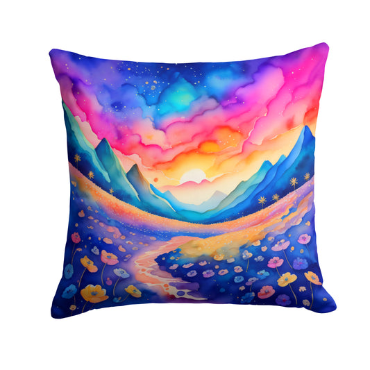 Buy this Colorful Periwinkles Throw Pillow