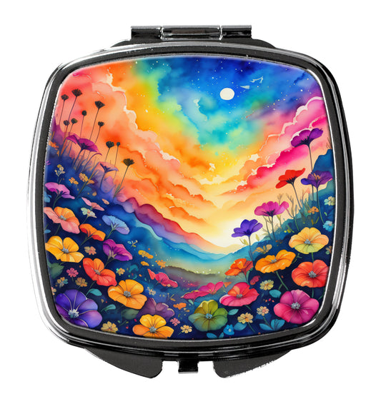 Buy this Colorful Petunias Compact Mirror
