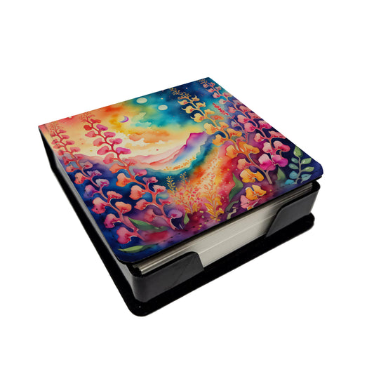 Buy this Colorful Snapdragon PU Leather Note Paper Holder