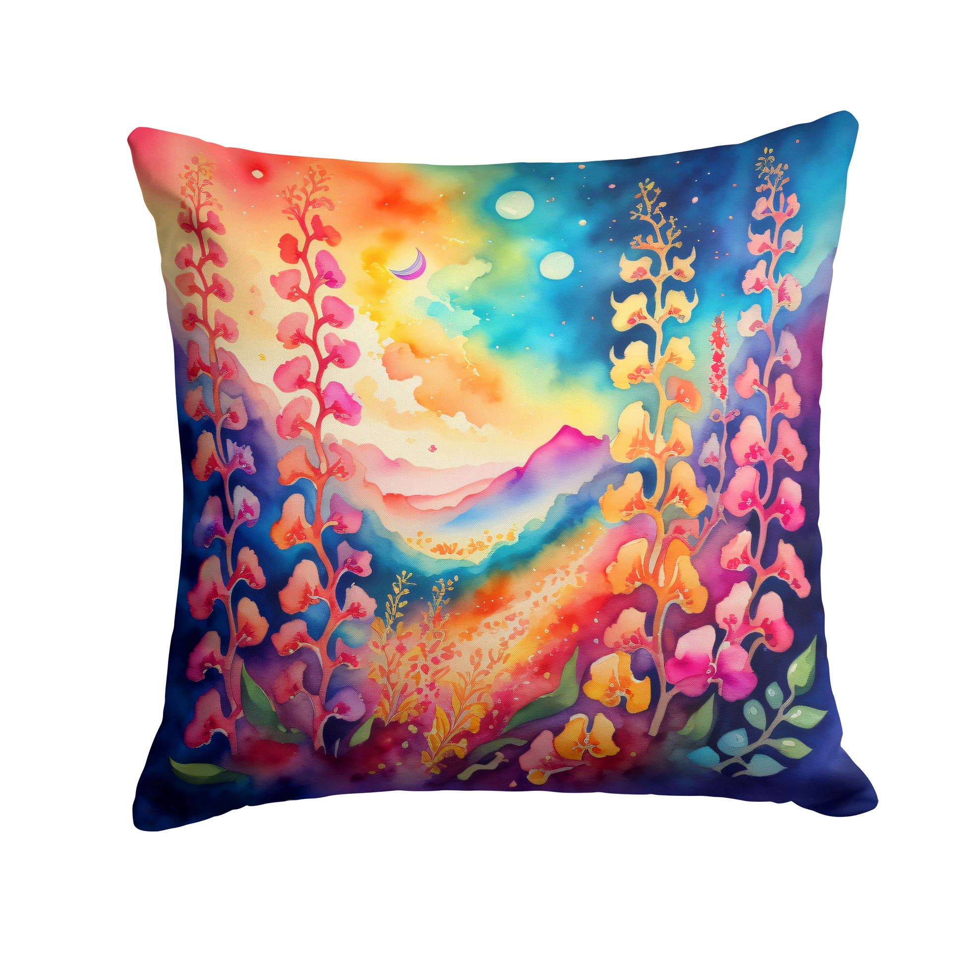 Buy this Colorful Snapdragon Throw Pillow