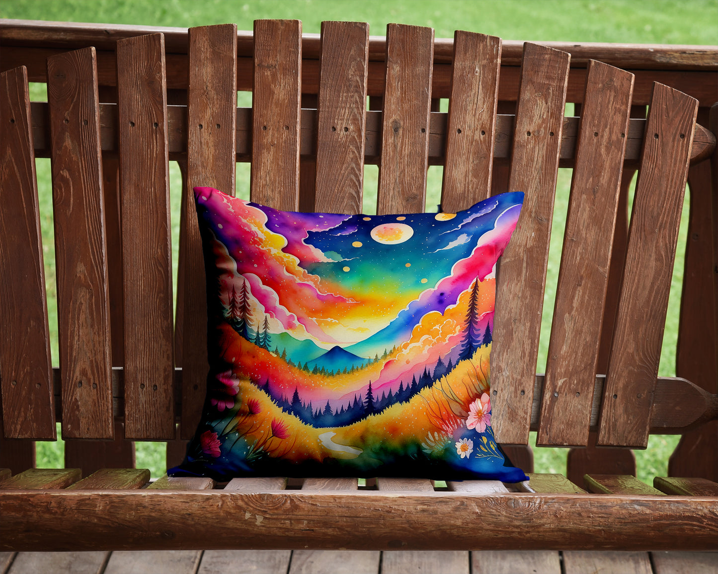 Colorful Stock, or gillyflower Throw Pillow