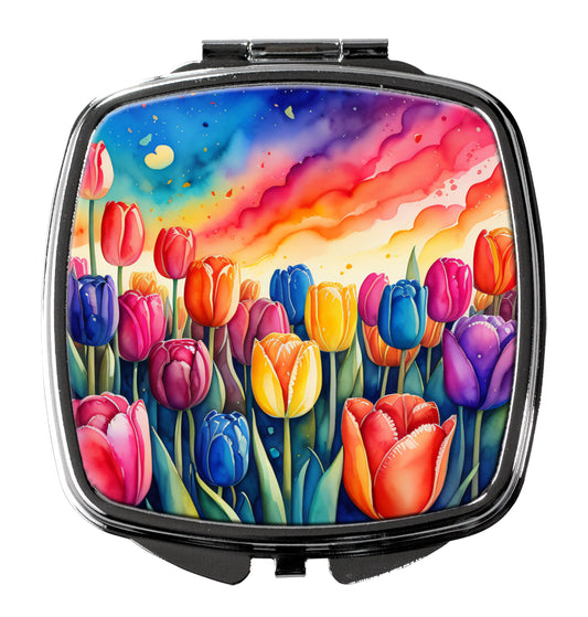 Buy this Colorful Tulips Compact Mirror