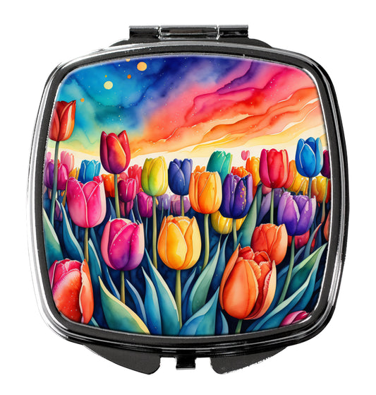 Buy this Colorful Tulips Compact Mirror