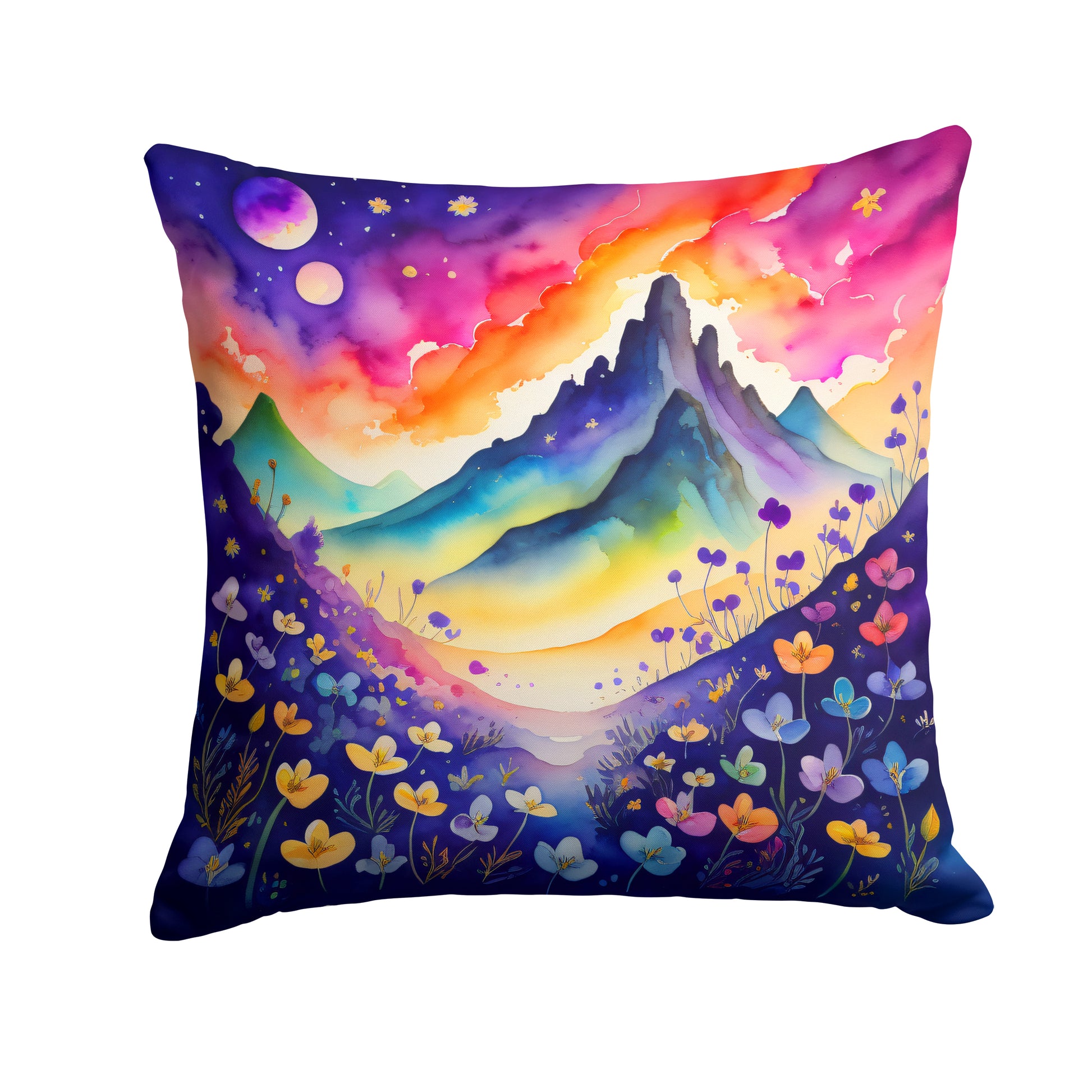 Buy this Colorful Violets Throw Pillow