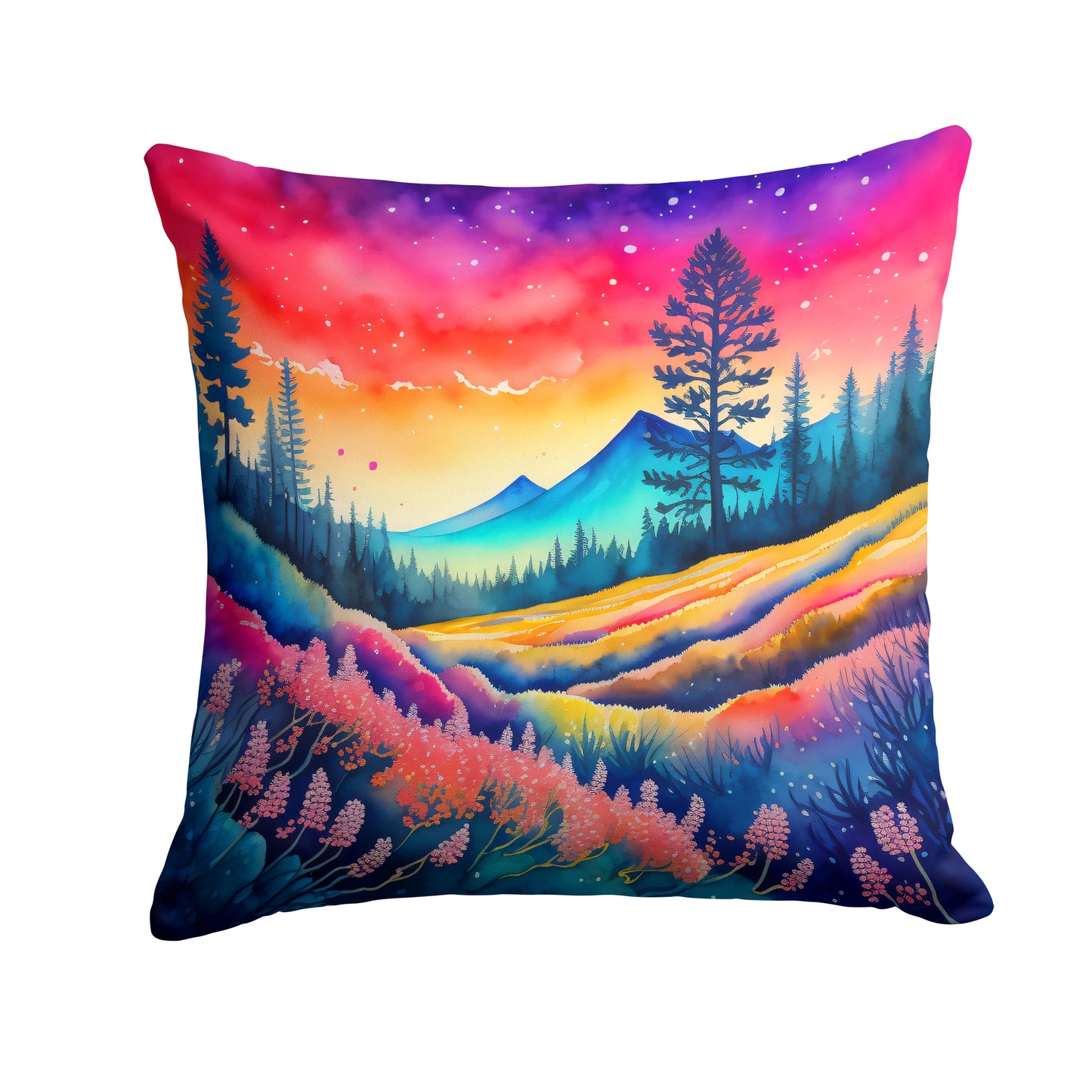 Buy this Colorful Yarrow Throw Pillow