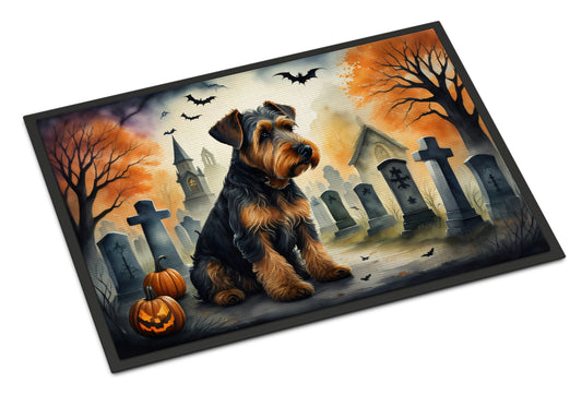 Buy this Airedale Terrier Spooky Halloween Doormat