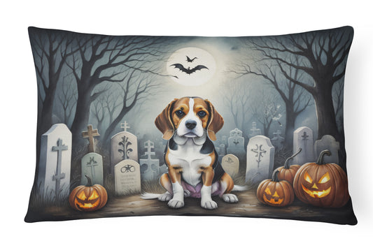 Buy this Beagle Spooky Halloween Throw Pillow