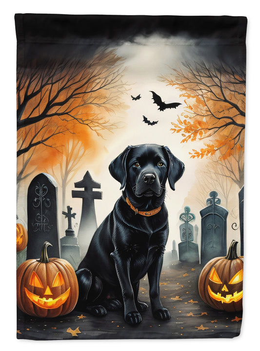 Buy this Black Labrador Retriever Spooky Halloween Garden Flag