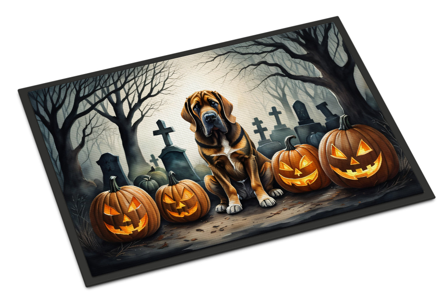 Buy this Bloodhound Spooky Halloween Doormat