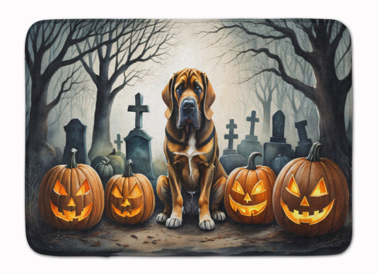 Buy this Bloodhound Spooky Halloween Memory Foam Kitchen Mat