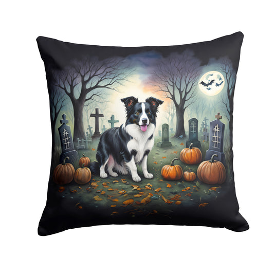 Buy this Border Collie Spooky Halloween Throw Pillow