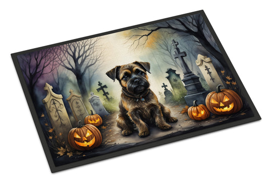 Buy this Border Terrier Spooky Halloween Doormat