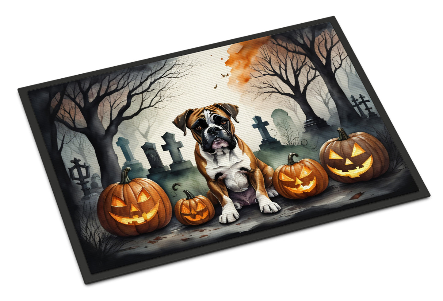 Buy this Boxer Spooky Halloween Doormat