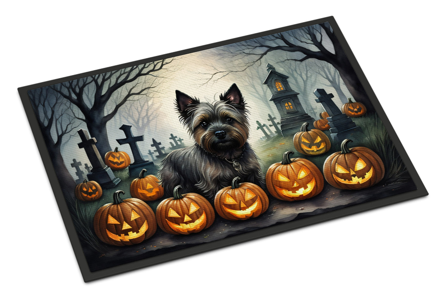 Buy this Cairn Terrier Spooky Halloween Doormat