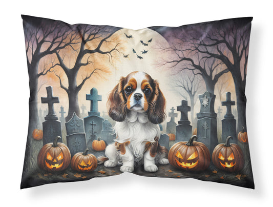 Buy this Cavalier Spaniel Spooky Halloween Standard Pillowcase