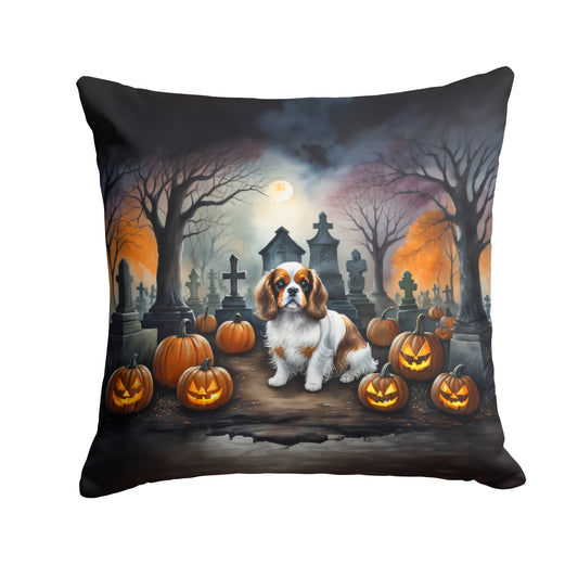 Buy this Cavalier Spaniel Spooky Halloween Throw Pillow