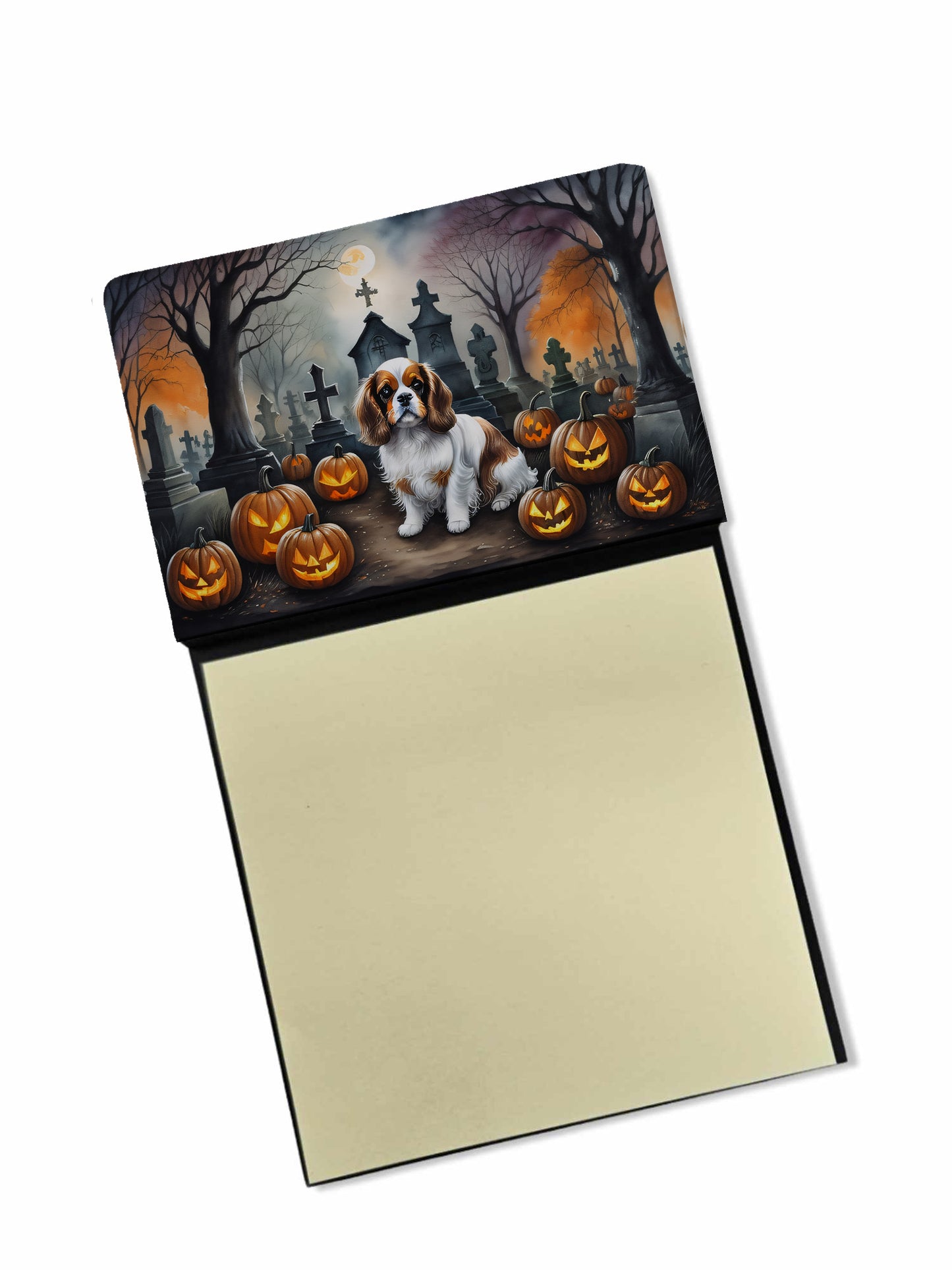 Buy this Cavalier Spaniel Spooky Halloween Sticky Note Holder