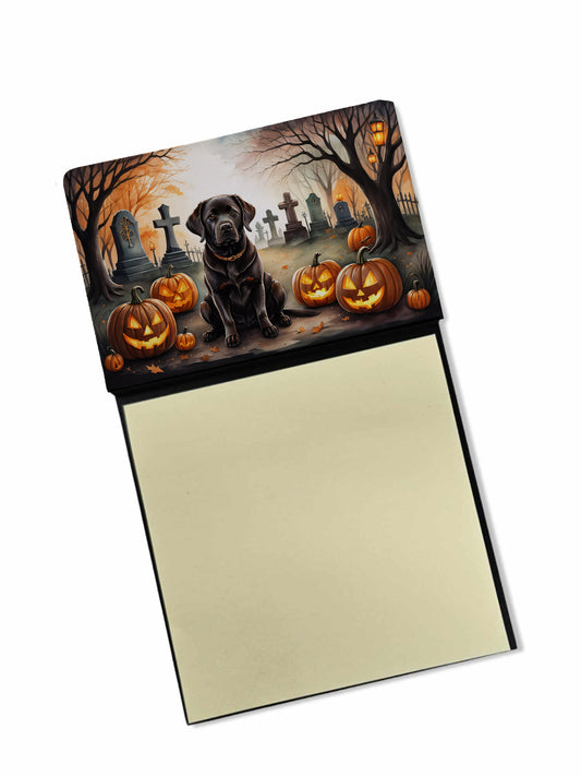 Buy this Chocolate Labrador Retriever Spooky Halloween Sticky Note Holder