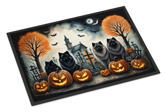 Buy this Keeshond Spooky Halloween Doormat