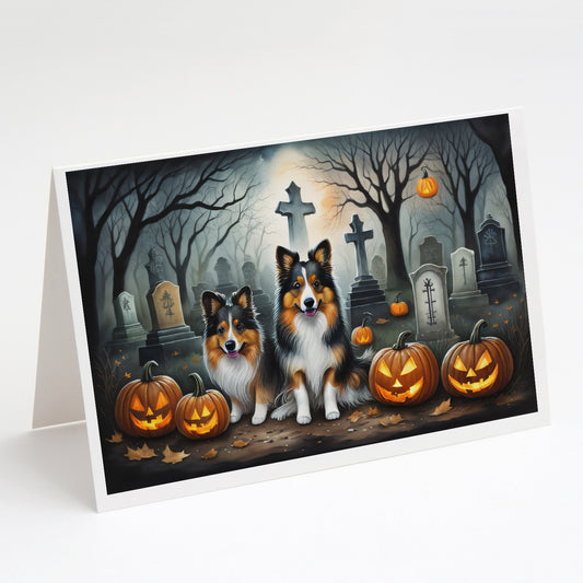 Buy this Sheltie Spooky Halloween Greeting Cards Pack of 8