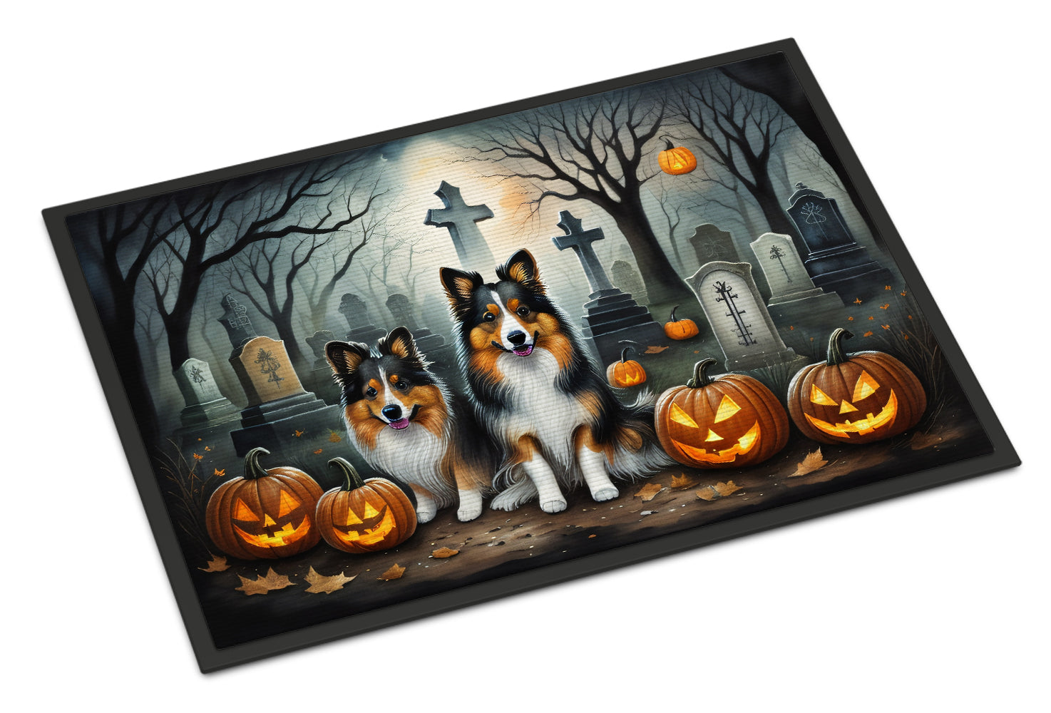 Buy this Sheltie Spooky Halloween Doormat