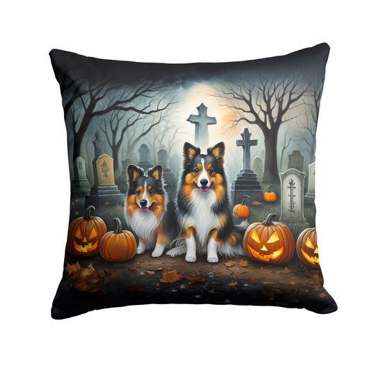 Buy this Sheltie Spooky Halloween Throw Pillow