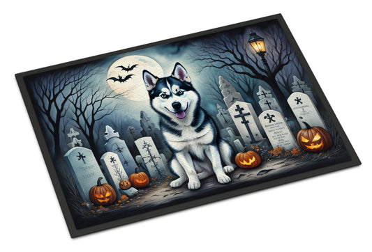 Buy this Siberian Husky Spooky Halloween Doormat