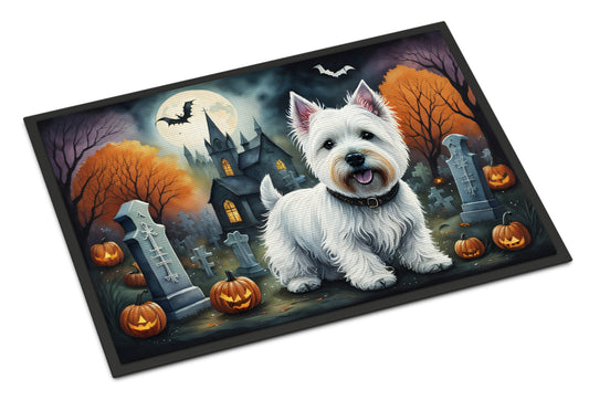 Buy this Westie Spooky Halloween Doormat