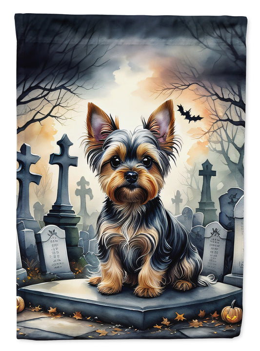 Buy this Yorkshire Terrier Spooky Halloween Garden Flag