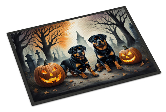 Buy this Rottweiler Spooky Halloween Doormat