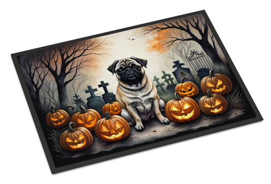 Buy this Fawn Pug Spooky Halloween Doormat