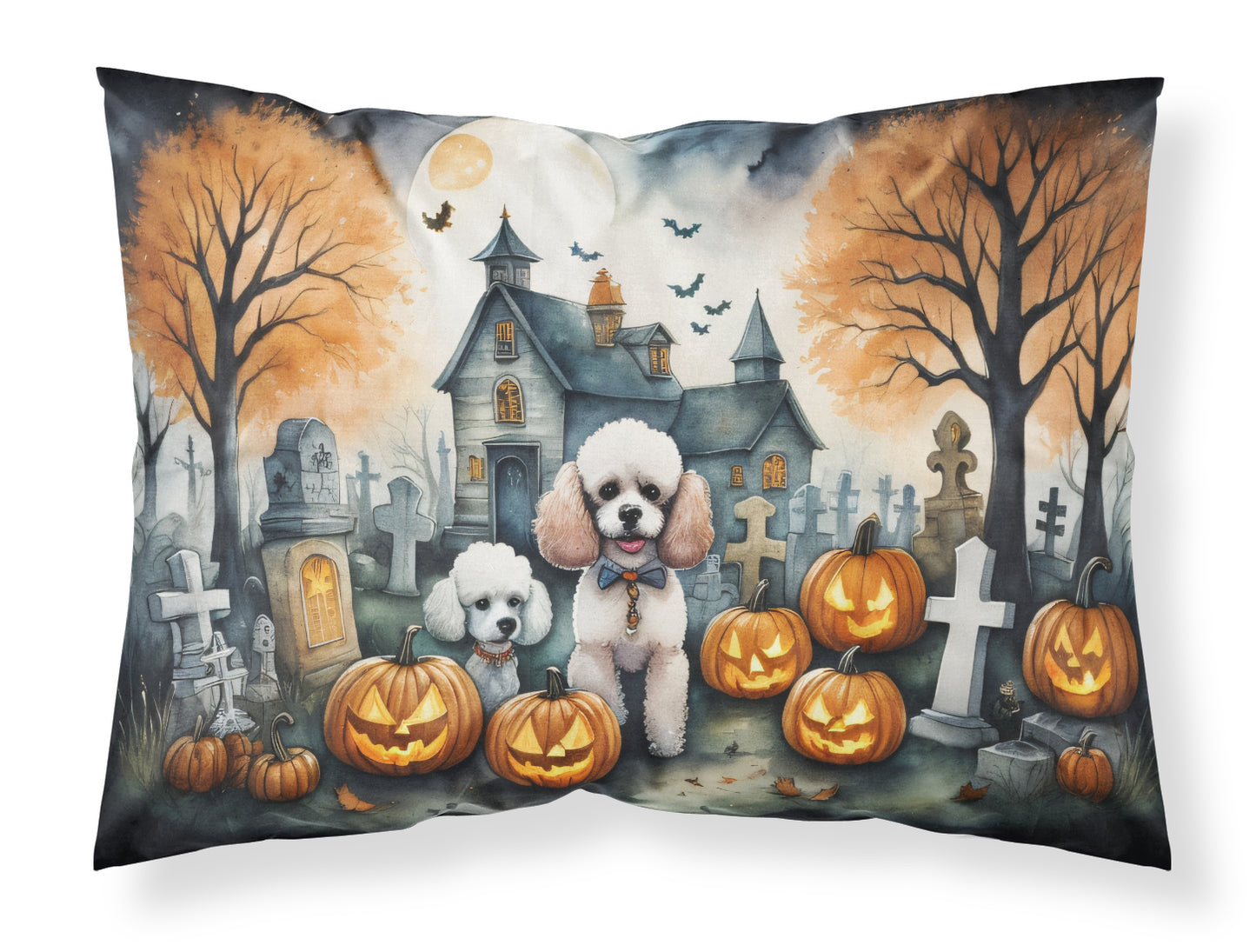 Buy this Poodle Spooky Halloween Standard Pillowcase