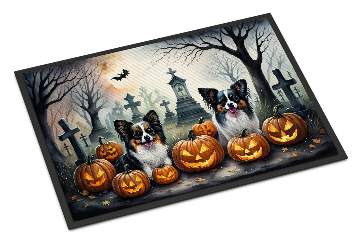 Buy this Papillon Spooky Halloween Doormat