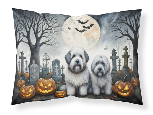 Buy this Old English Sheepdog Spooky Halloween Standard Pillowcase