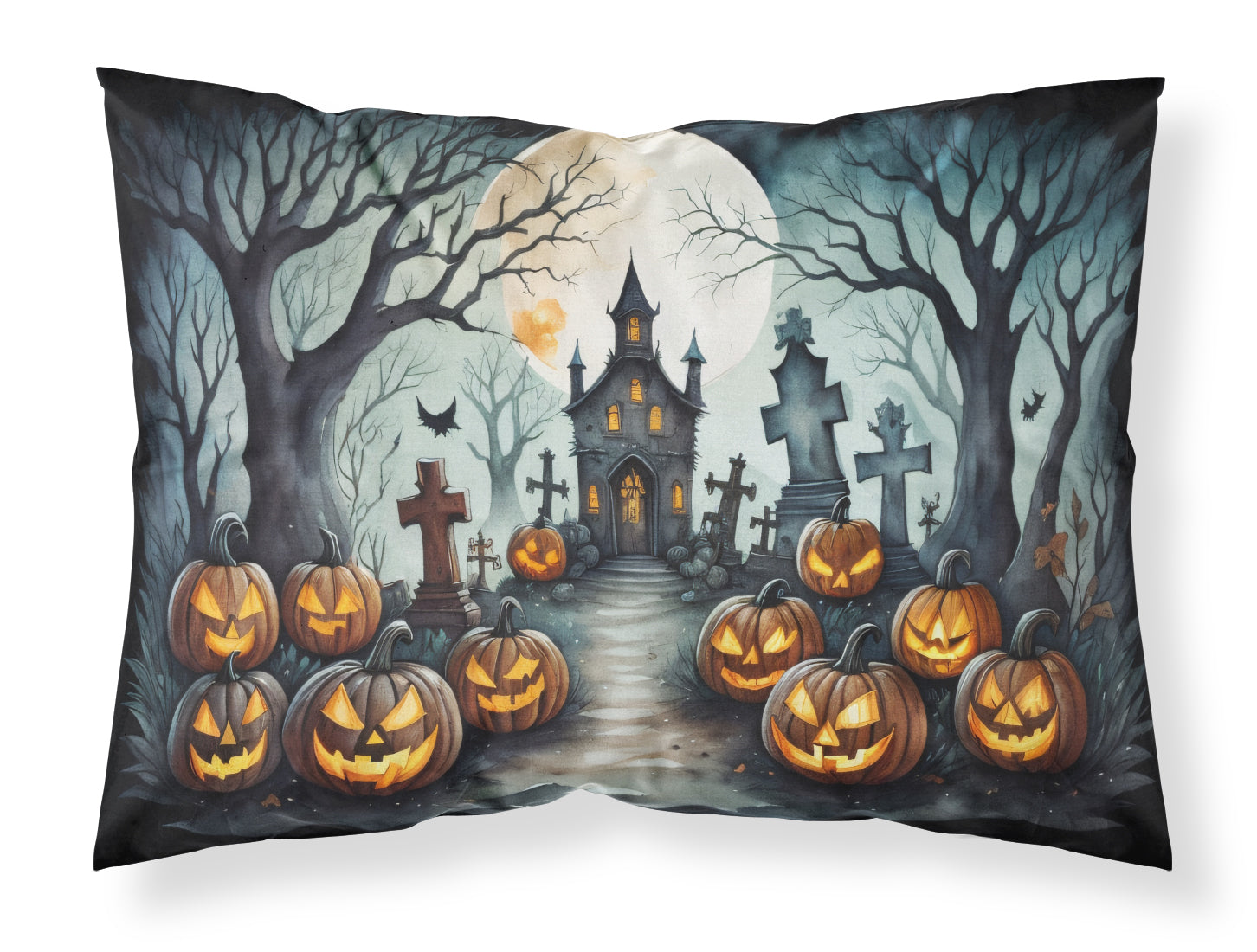 Buy this Graveyard Spooky Halloween Standard Pillowcase