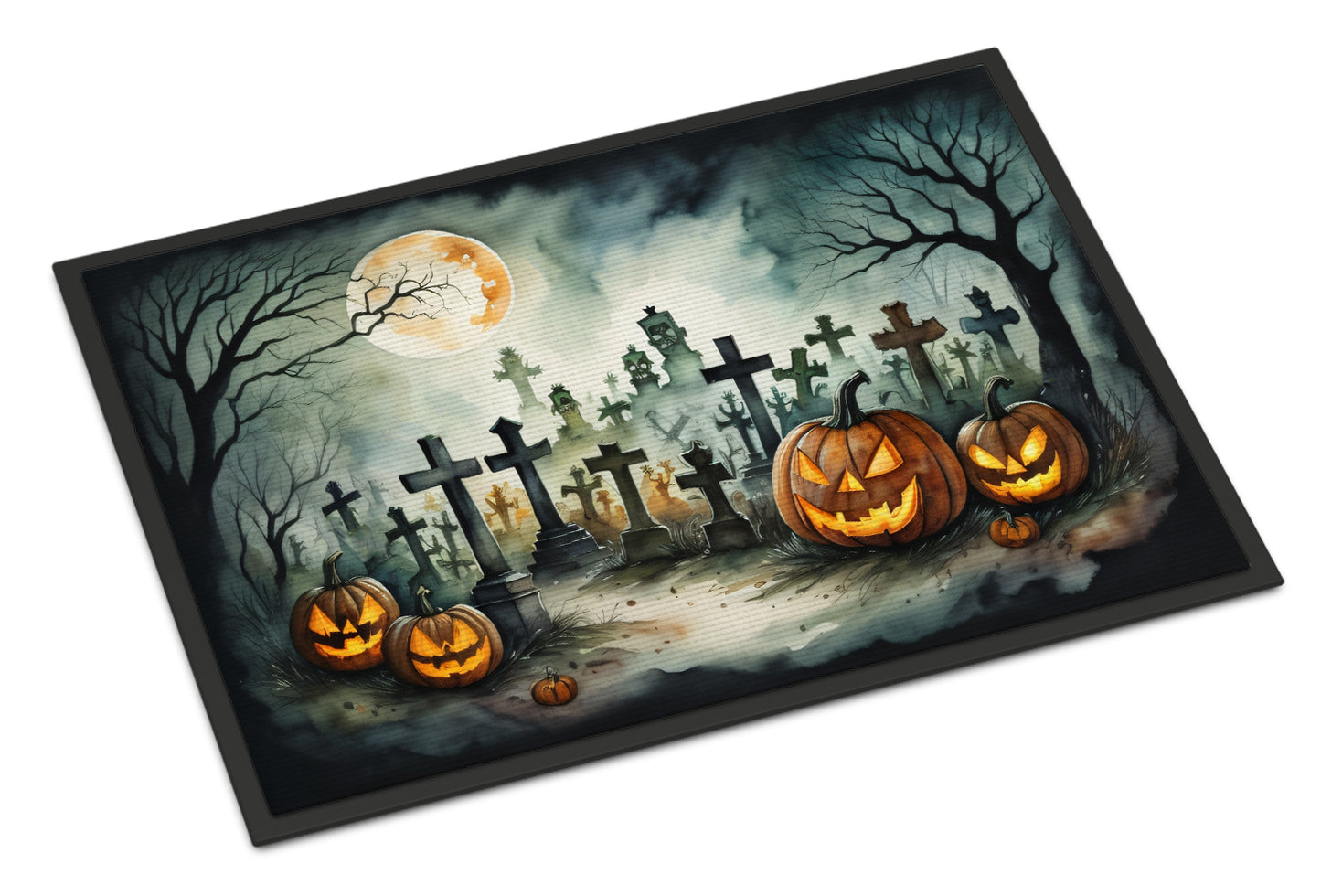 Buy this Graveyard Spooky Halloween Doormat