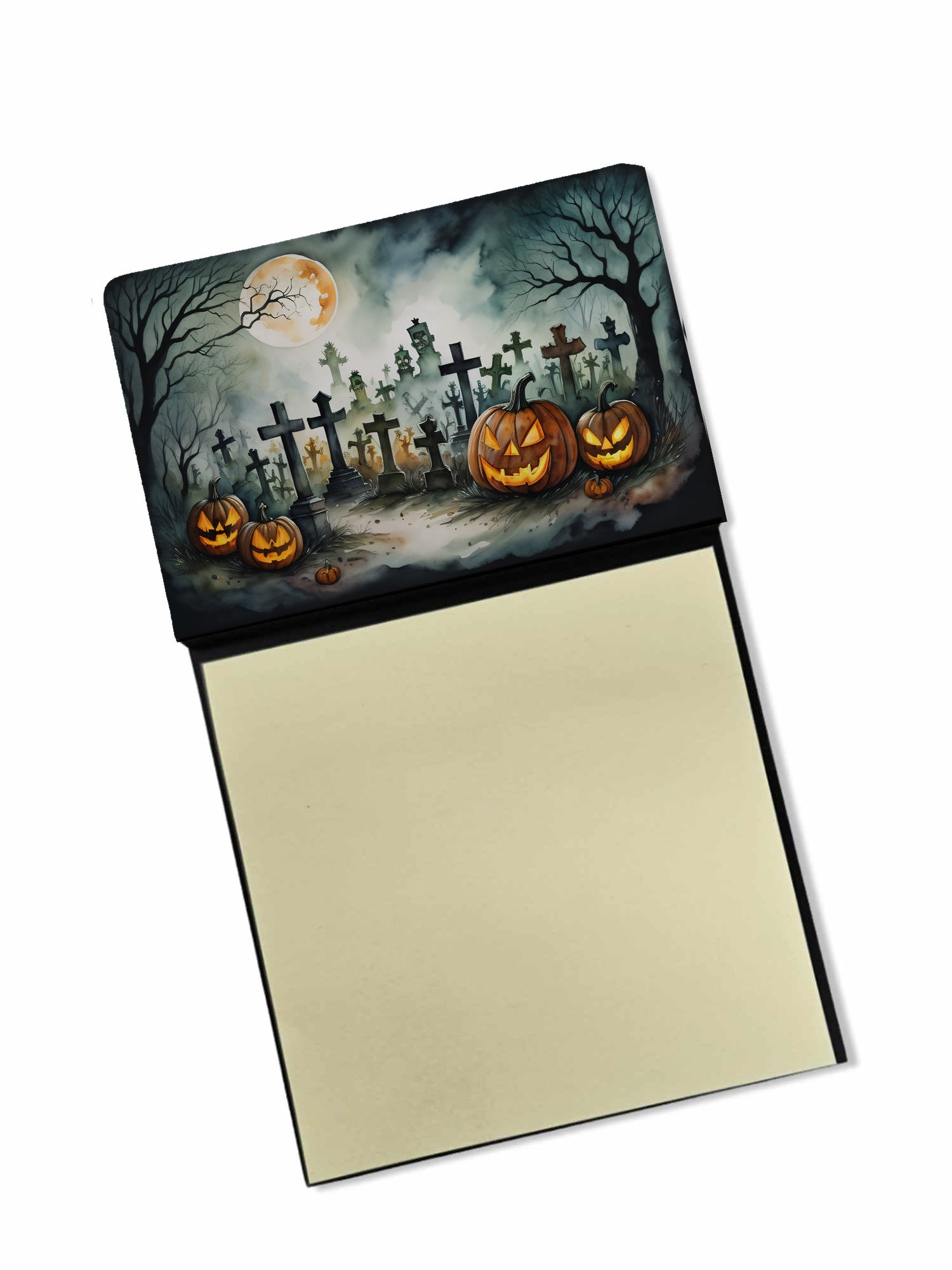 Buy this Graveyard Spooky Halloween Sticky Note Holder