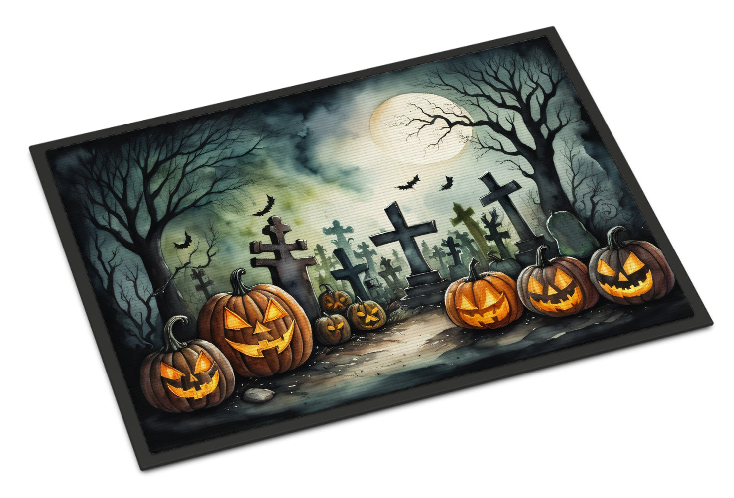 Buy this Graveyard Spooky Halloween Doormat