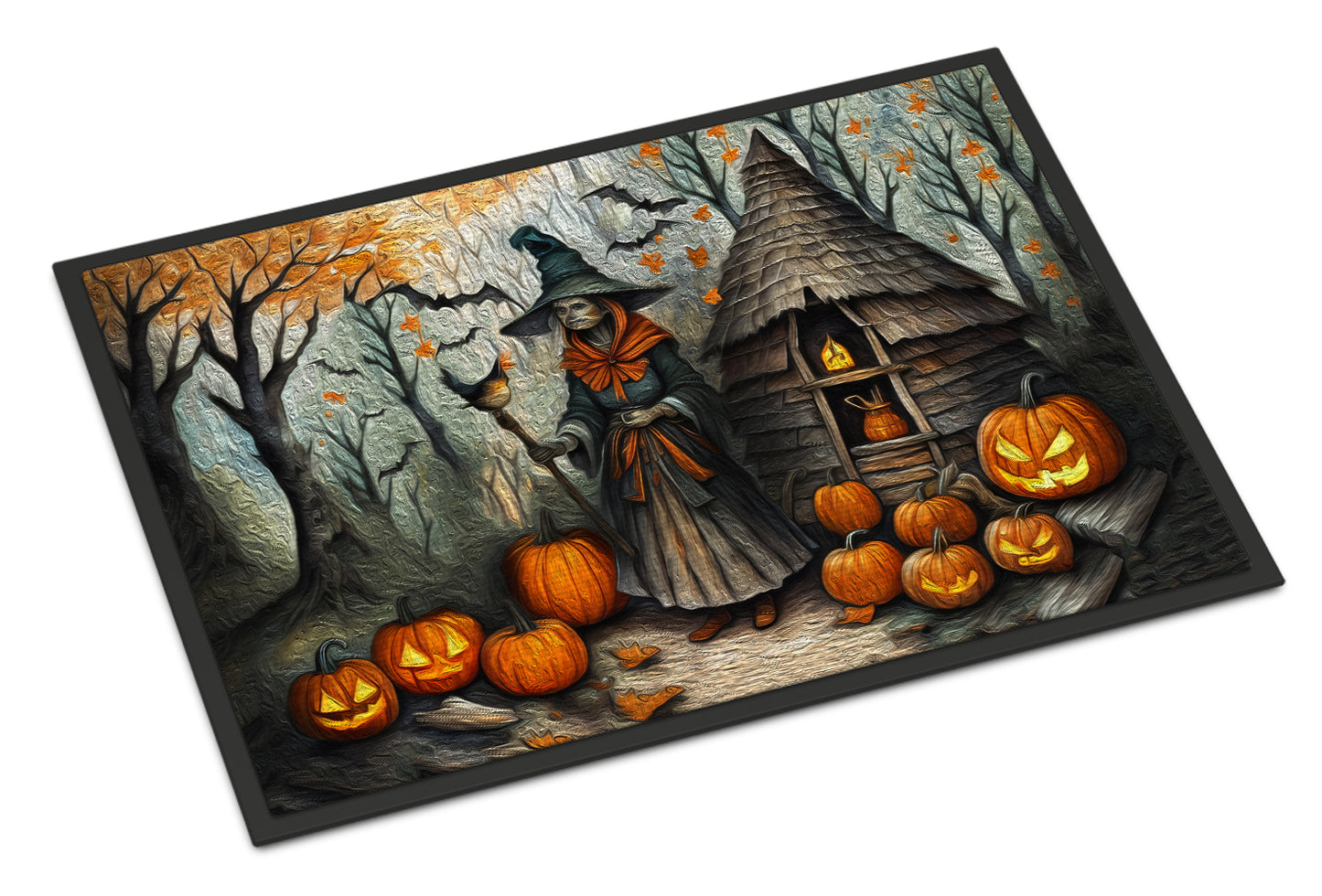 Buy this Slavic Witch Spooky Halloween Doormat