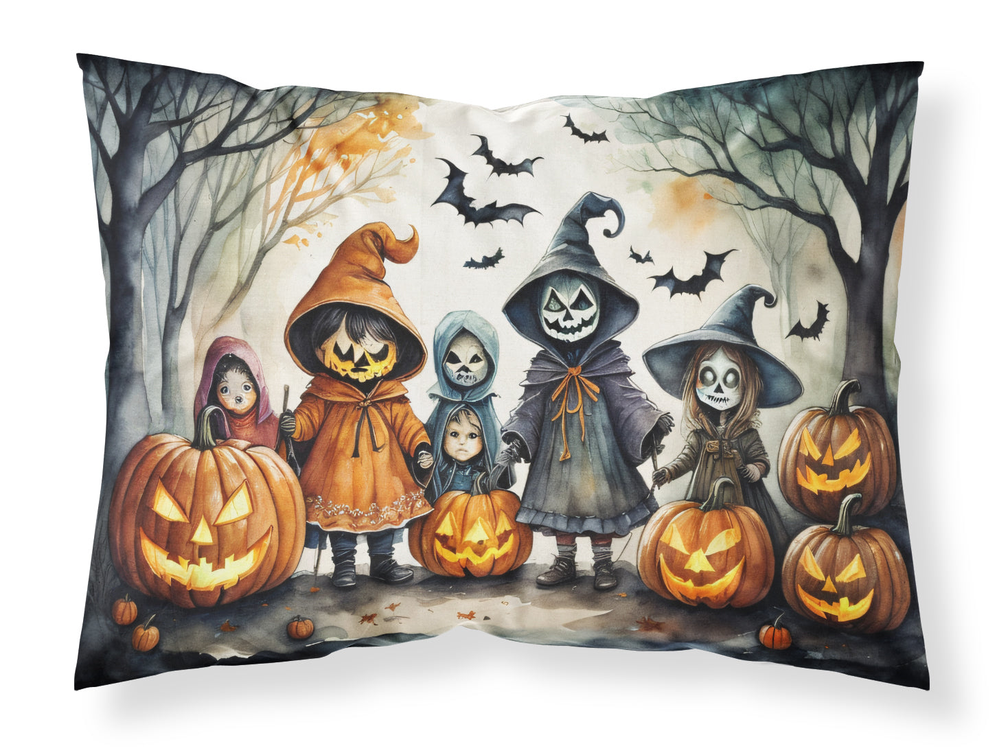 Buy this Trick or Treaters Spooky Halloween Standard Pillowcase