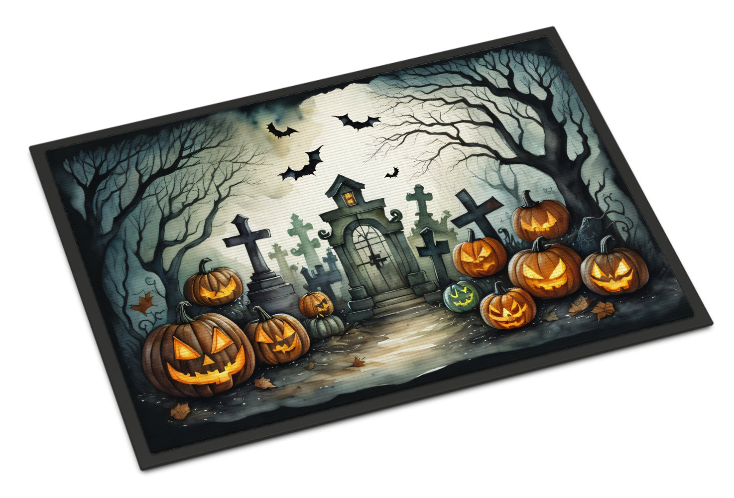 Buy this Graveyard Spooky Halloween Doormat