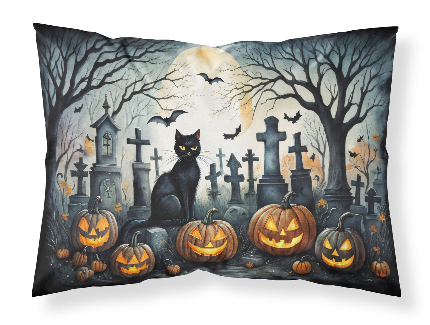Buy this Black Cat Spooky Halloween Standard Pillowcase