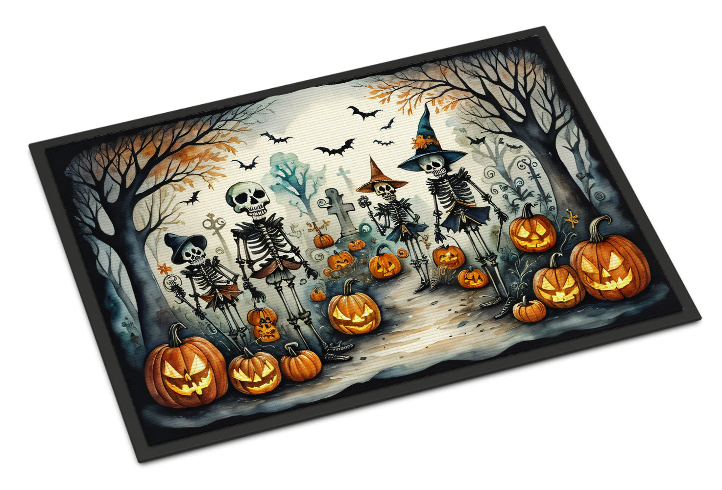 Buy this Calacas Skeletons Spooky Halloween Doormat