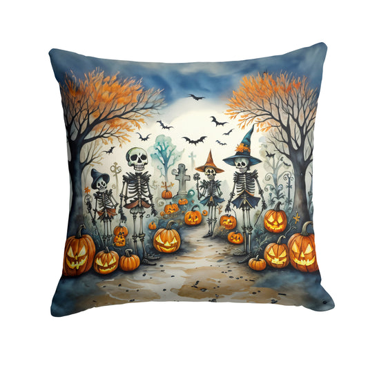 Buy this Calacas Skeletons Spooky Halloween Throw Pillow