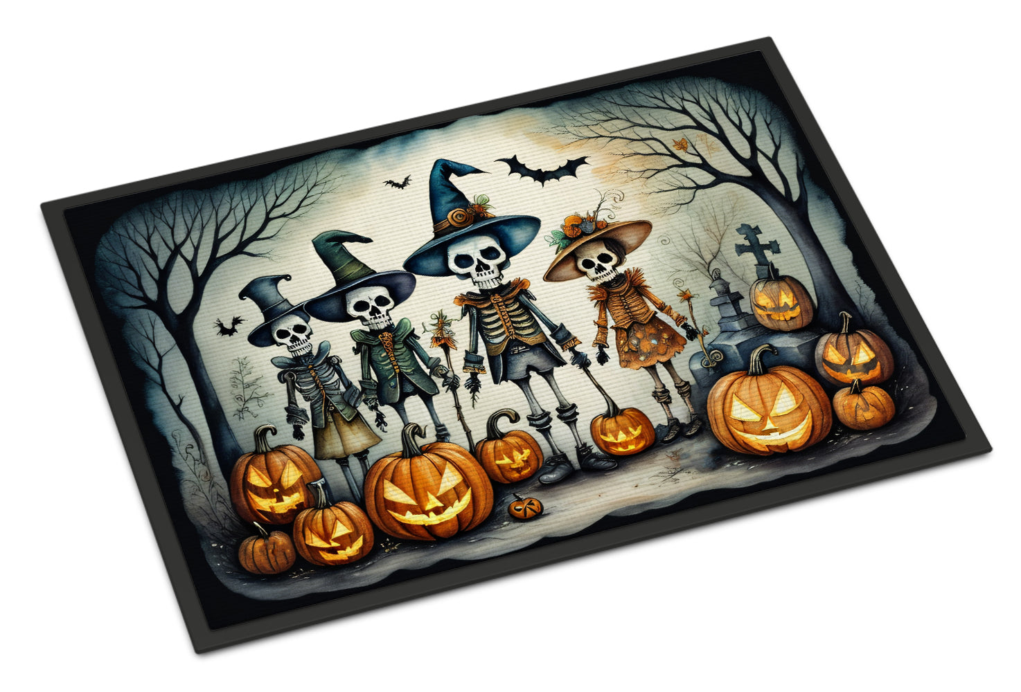 Buy this Calacas Skeletons Spooky Halloween Doormat