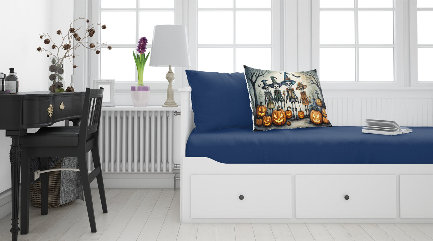 Calacas Skeletons Spooky Halloween Standard Pillowcase