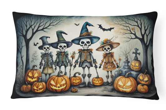 Buy this Calacas Skeletons Spooky Halloween Throw Pillow