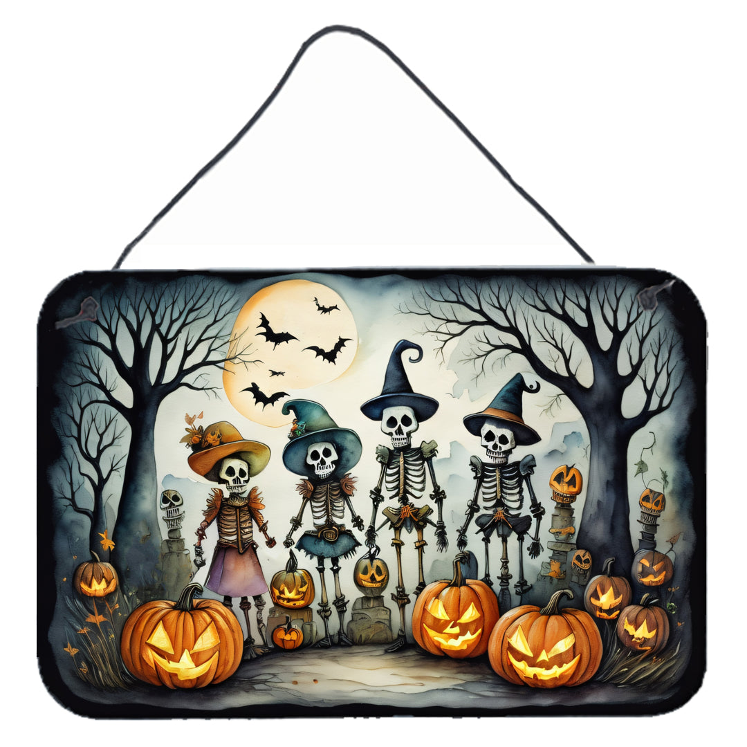 Buy this Calacas Skeletons Spooky Halloween Wall or Door Hanging Prints