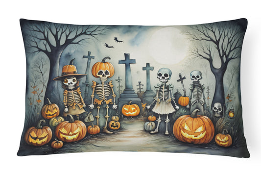 Buy this Calacas Skeletons Spooky Halloween Throw Pillow