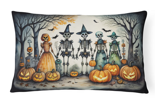 Buy this Calacas Skeletons Spooky Halloween Throw Pillow